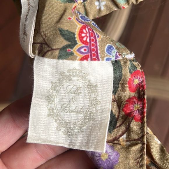 Tulle and Batiste boho crop top - Picture 9 of 10